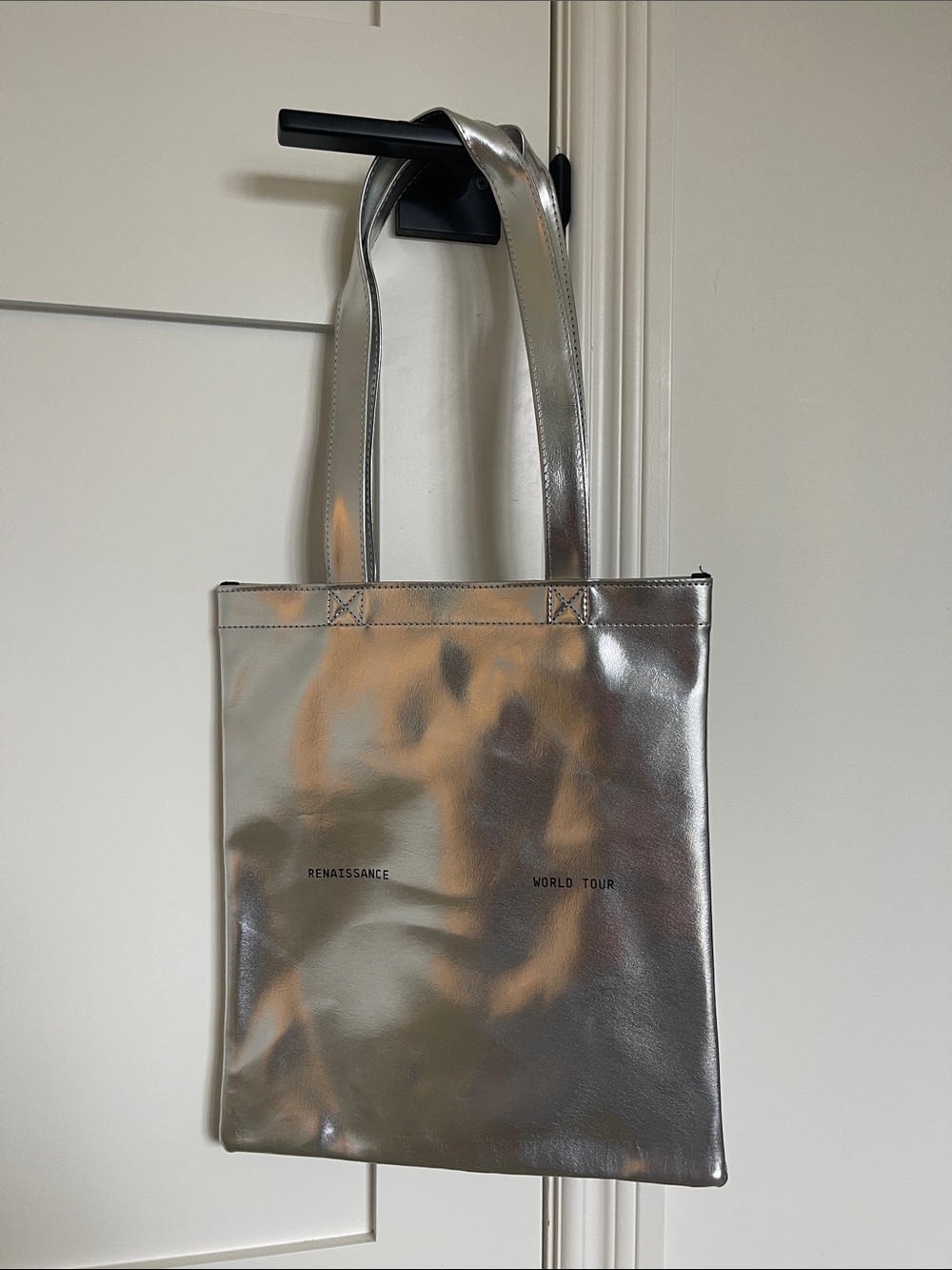 Beyoncé Renaissance World Tour Silver Tote Bag